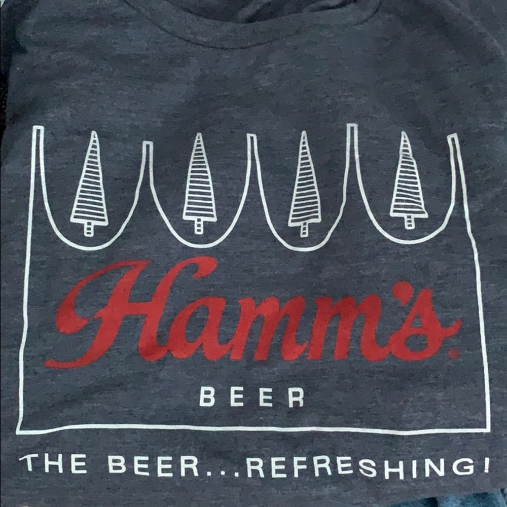 Hamms beer women’s shirt Size small